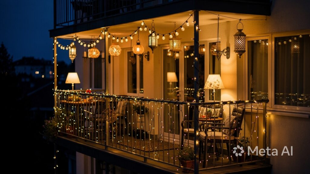 Balcony String Lights