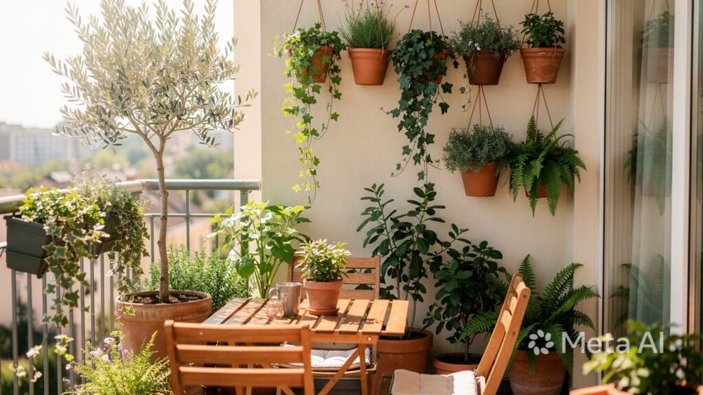 Mini Balcony Garden