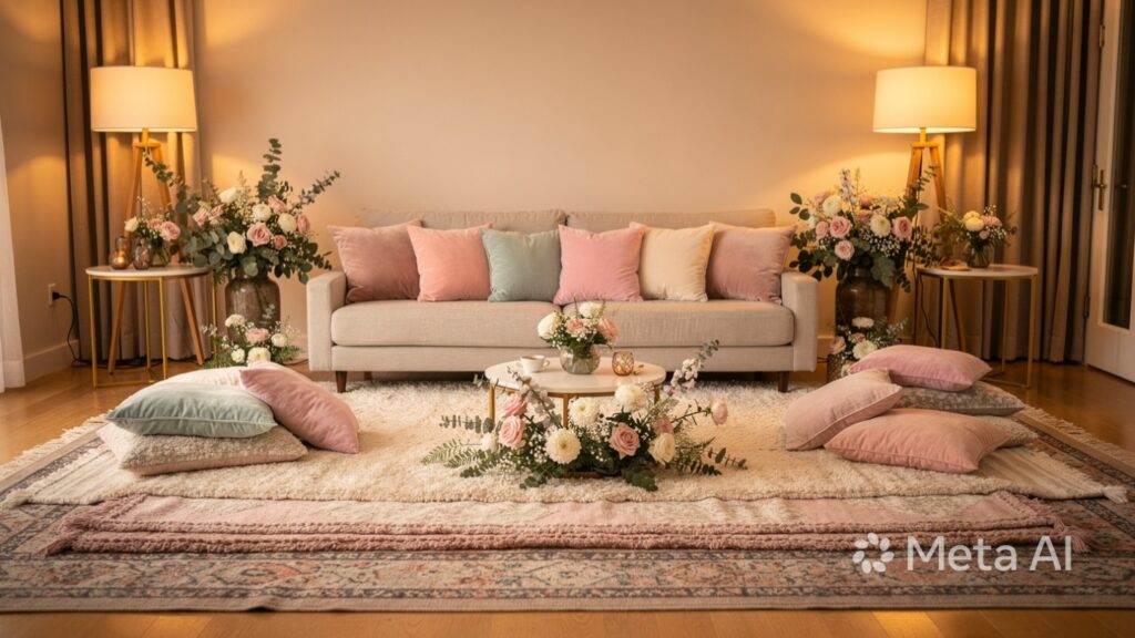 Roka Ceremony Decor