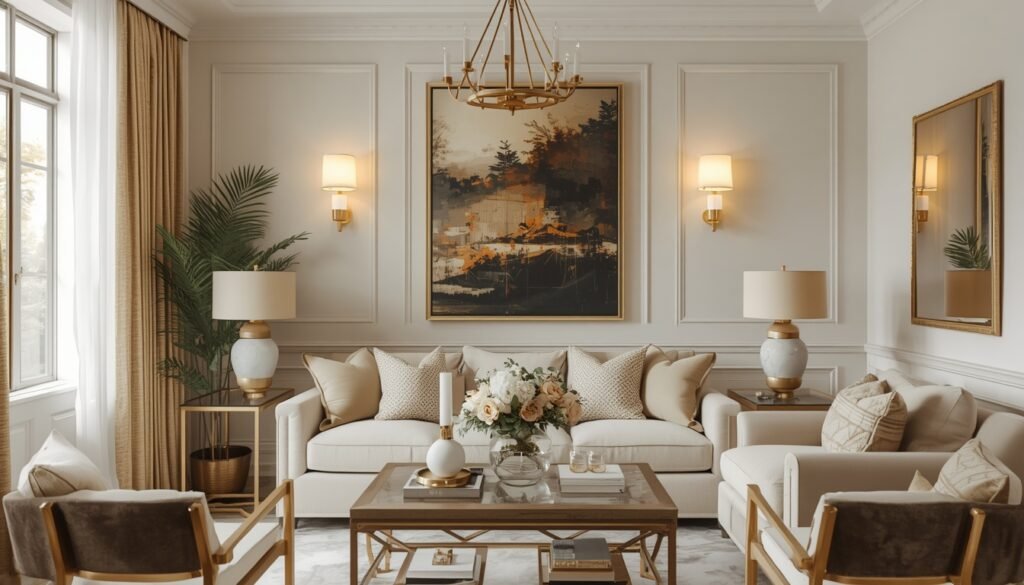 Golden Lighting Ideas