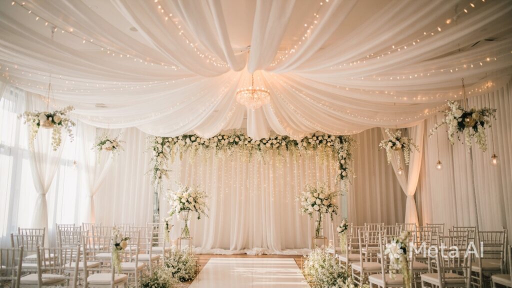 Airy Ceiling Drapes