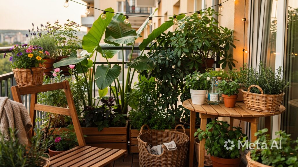 Garden Inspired Balcony