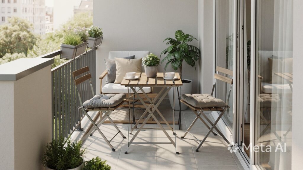 Space Saving Balcony