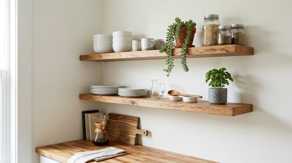 Open Shelving