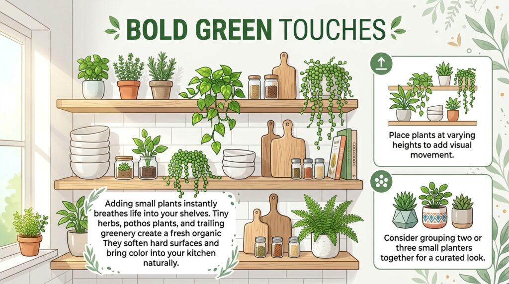Bold Green Touches