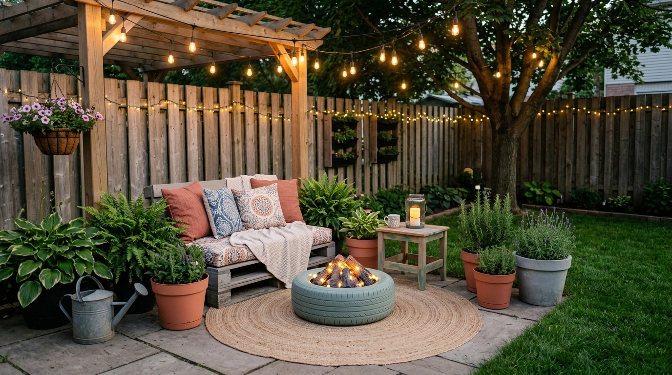 Easy Backyard Decor Ideas on a Budget