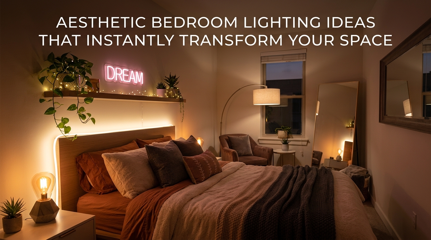 Bedroom Aesthetic Lighting Ideas
