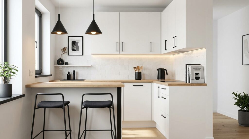 Black Accent Kitchen