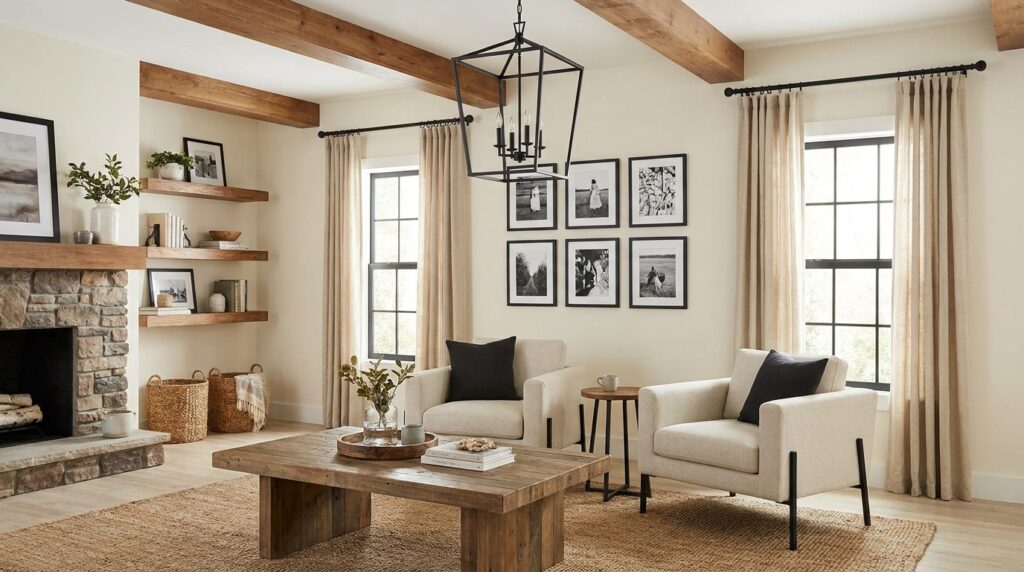Modern Farmhouse Contrast
