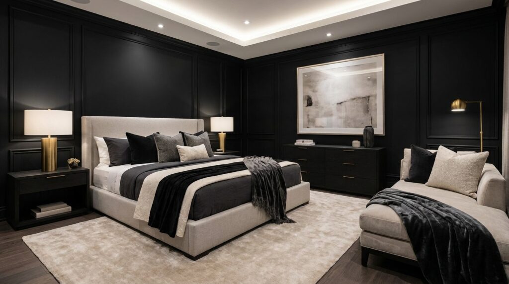 Sophisticated Black Escape