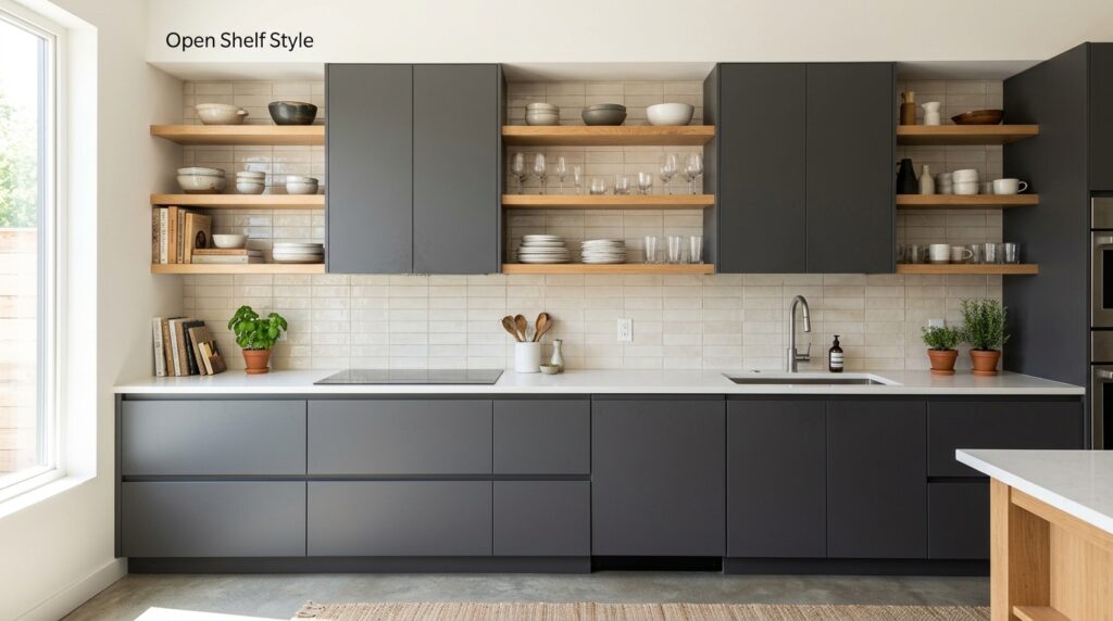 Open Shelf Style