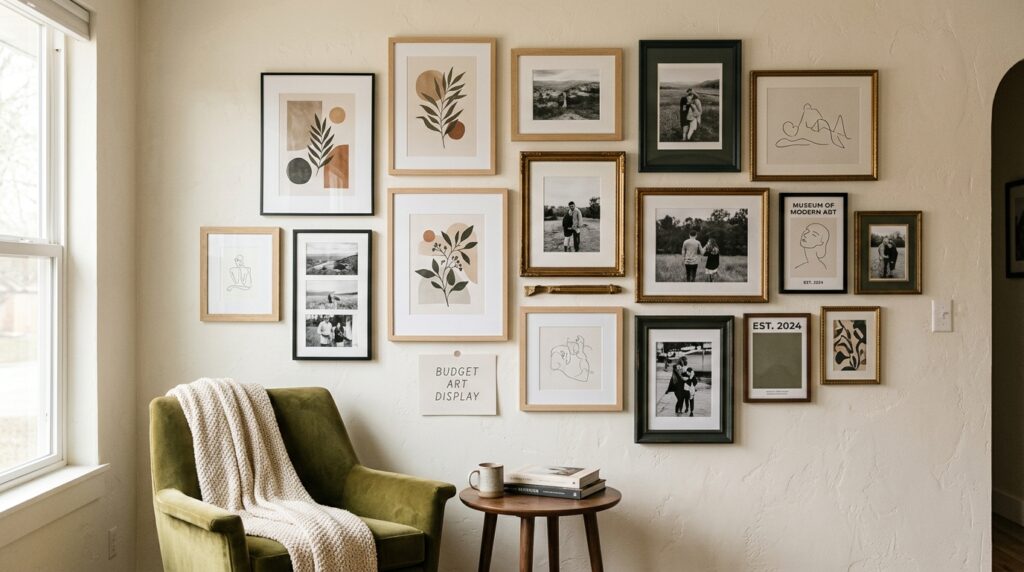 Budget Art Display