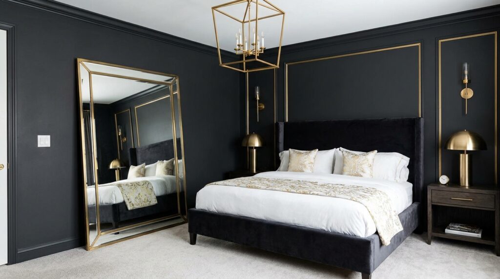 Charcoal & Gold Elegance