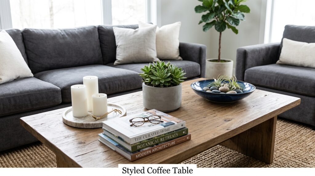 Styled Coffee Table
