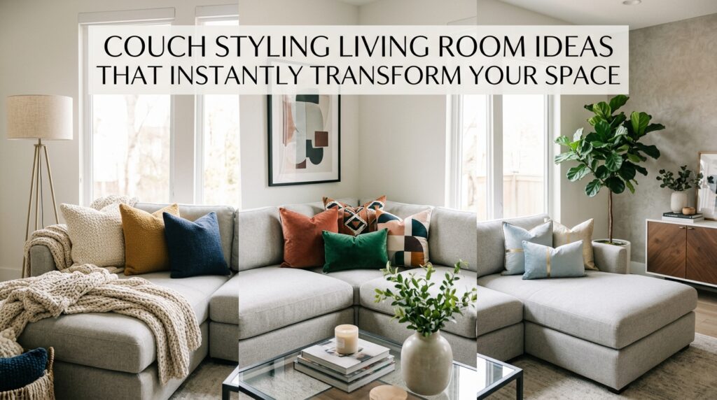 Couch Styling Living Room Ideas