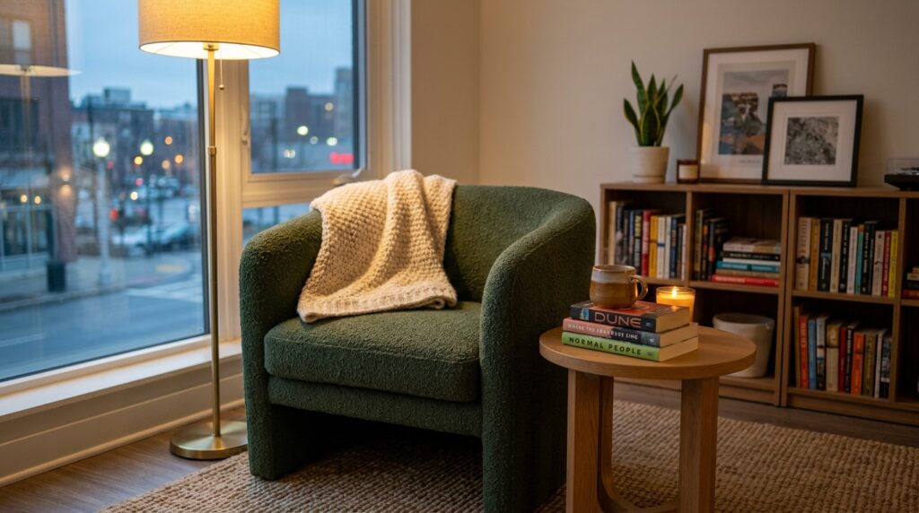 Reading Corner Setup
