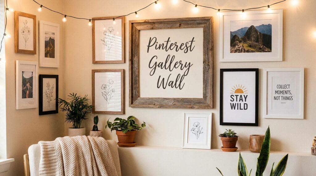 Pinterest Gallery Wall