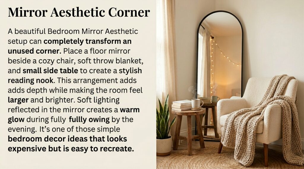 Mirror Aesthetic Corner