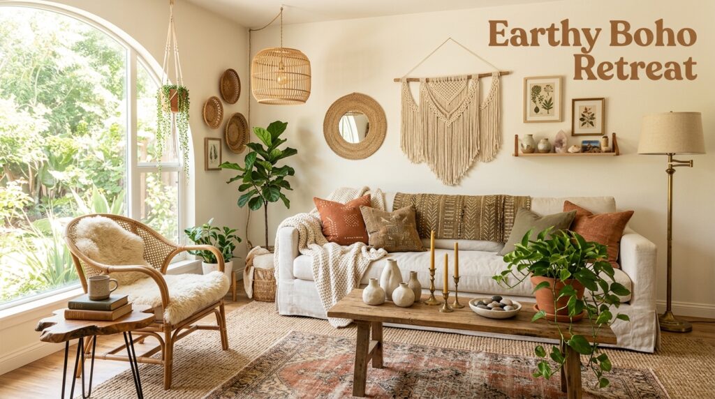 Earthy Boho Retreat