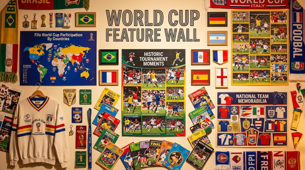World Cup Feature Wall