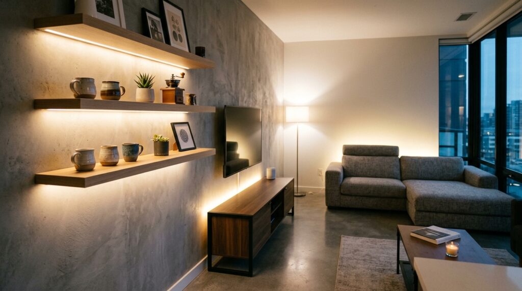 Hidden LED Glow
