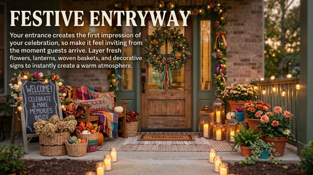 Festive Entryway