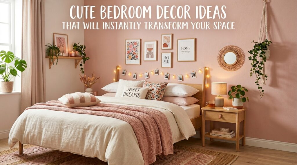 Cute Bedroom Decor Ideas
