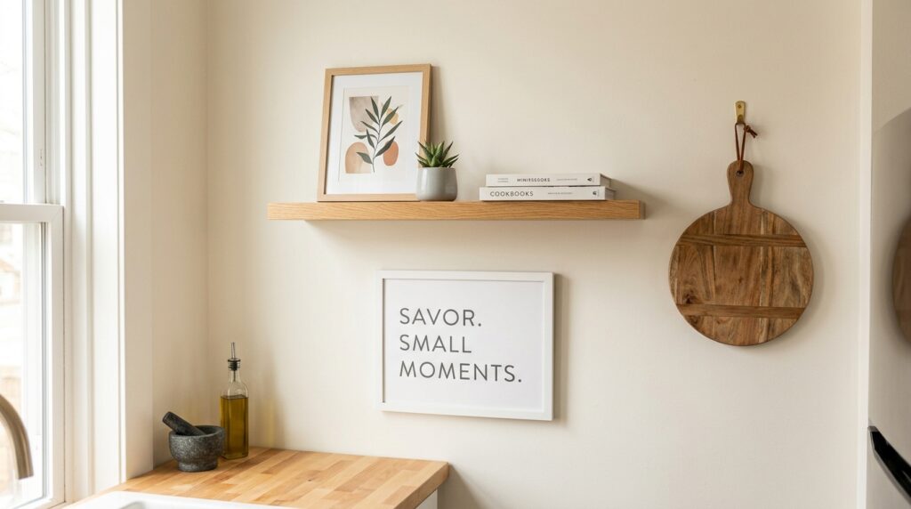 Small Wall Styling