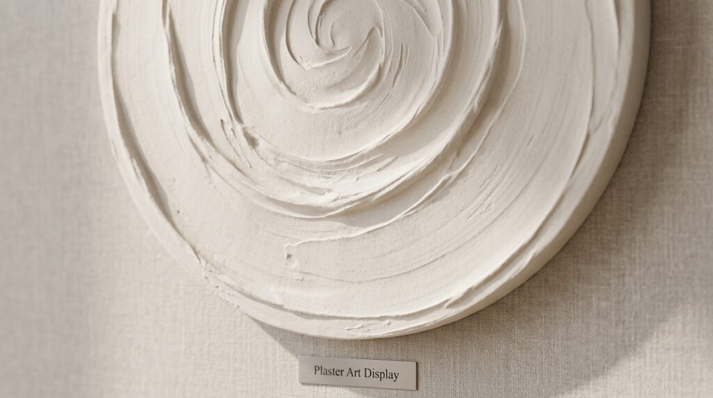 Plaster Art Display