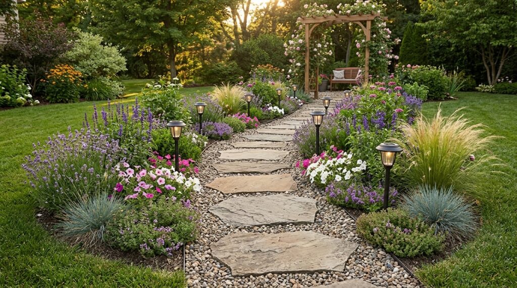 Garden Stone Path