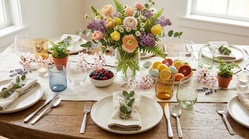 Spring Table Setting