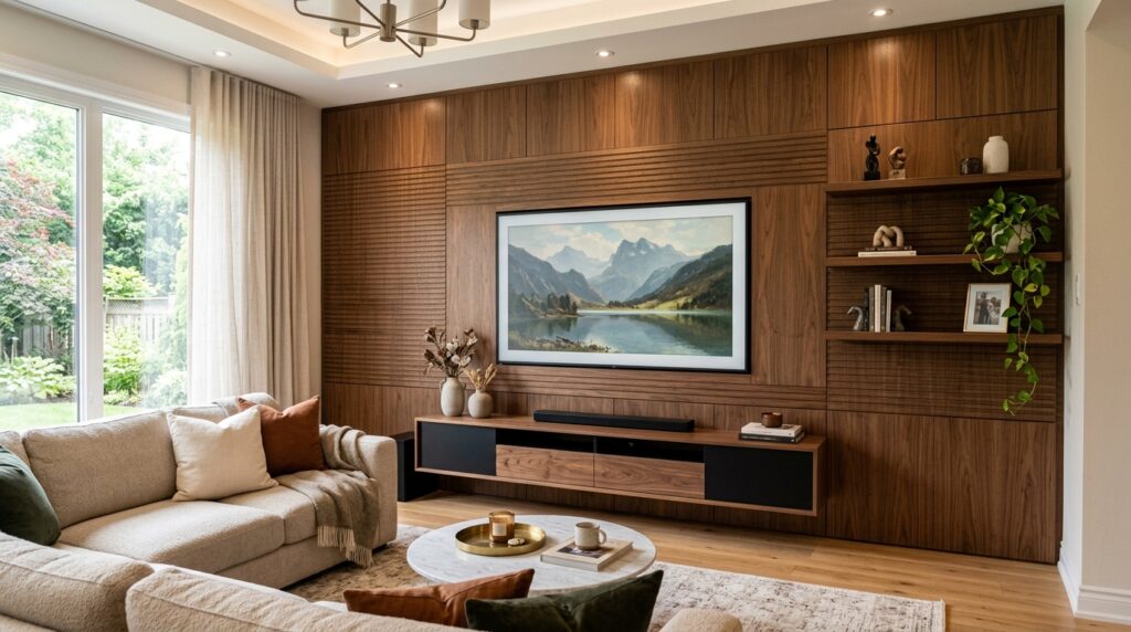 Wood Panel Accent