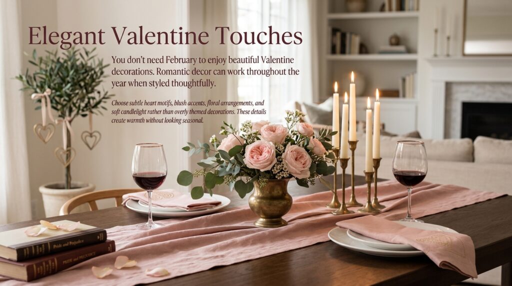 Elegant Valentine Touches