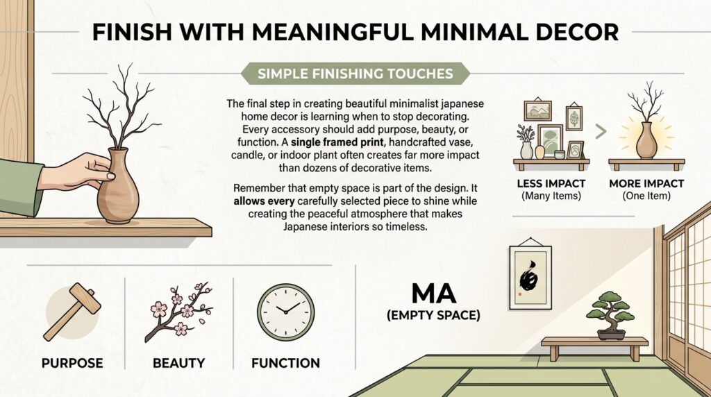 Simple Finishing Touches