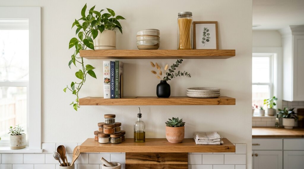 Floating Shelf Styling