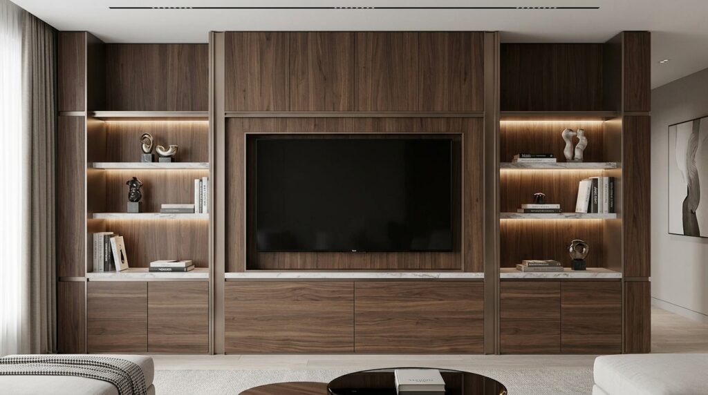 Statement Media Wall