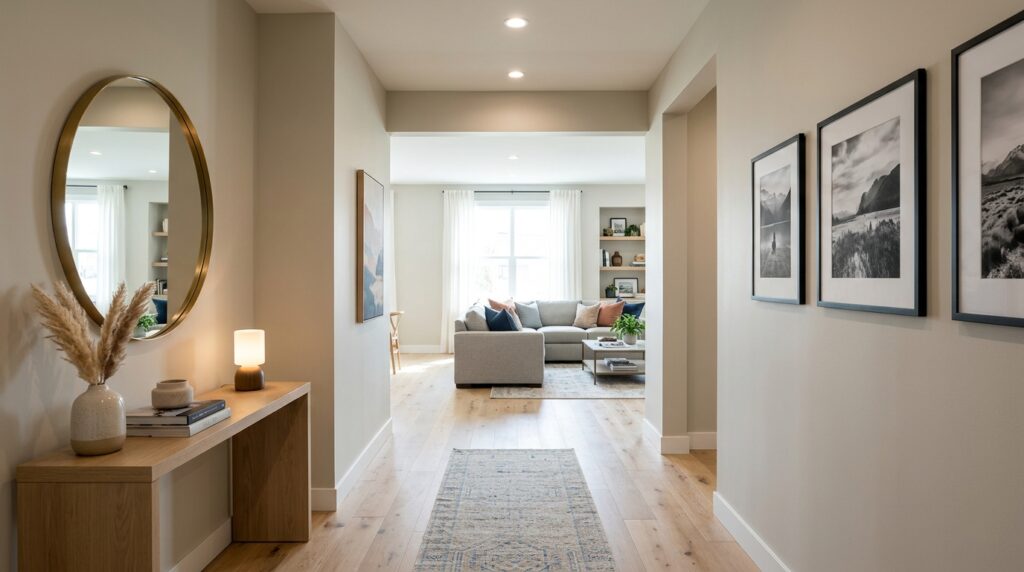 Flowing Hall Design