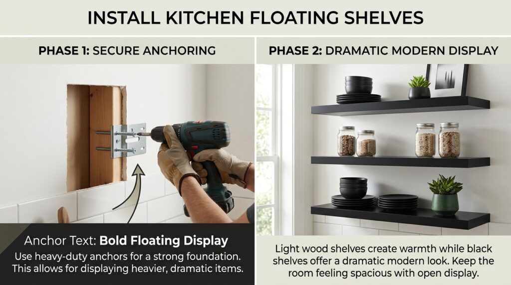 Bold Floating Display
