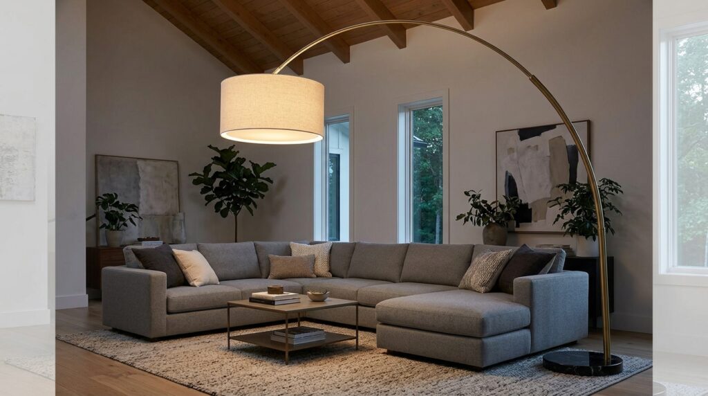 Statement Arc Lamp