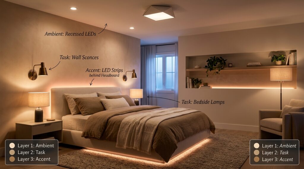 Layered Lighting Design