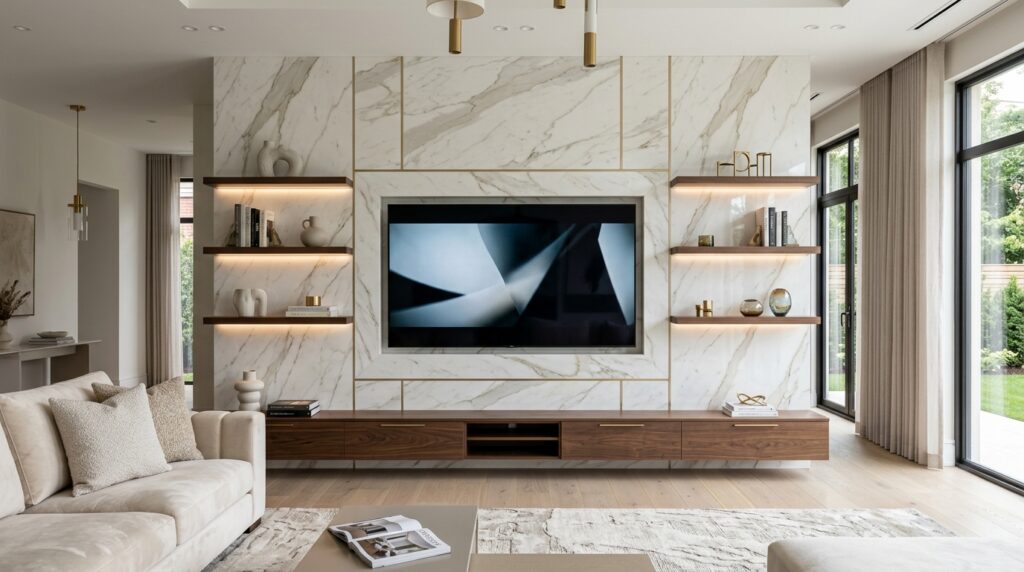 Marble Feature Wall