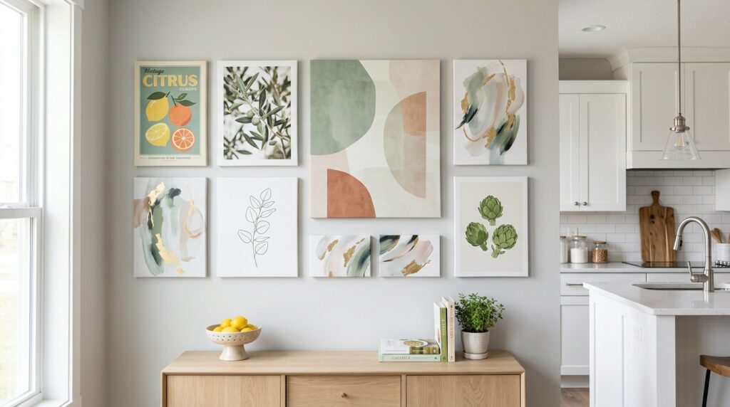 Modern Canvas Display