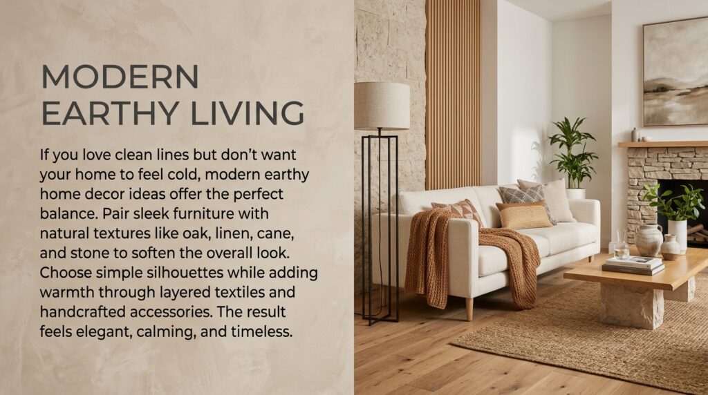 Modern Earthy Living