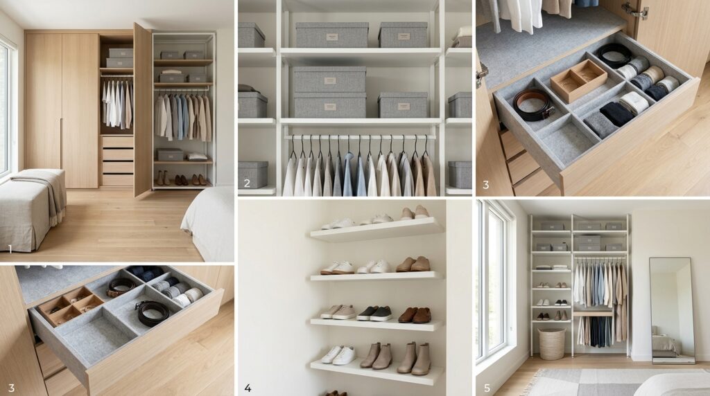 Modern Closet Organization