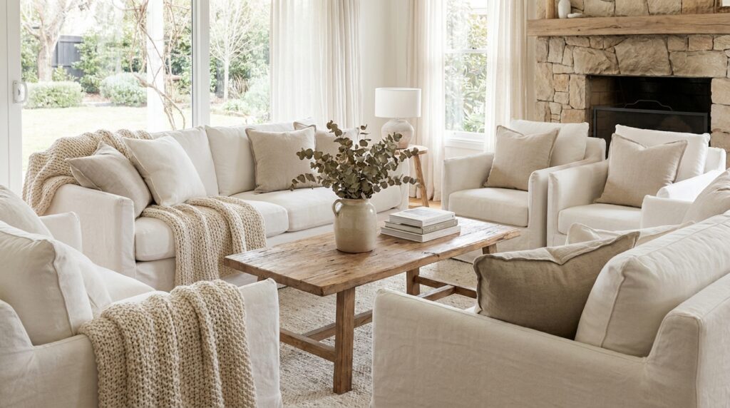 Relaxed Seating Style