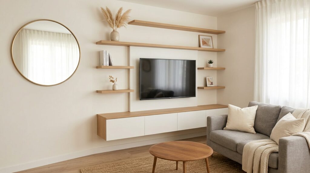 Compact TV Wall