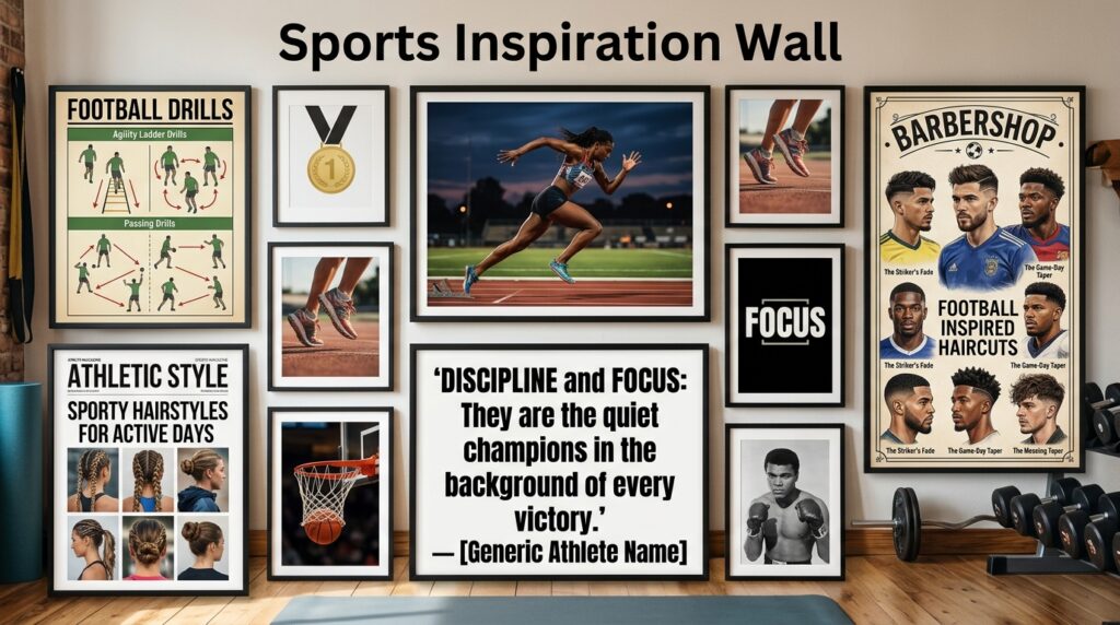 Sports Inspiration Wall