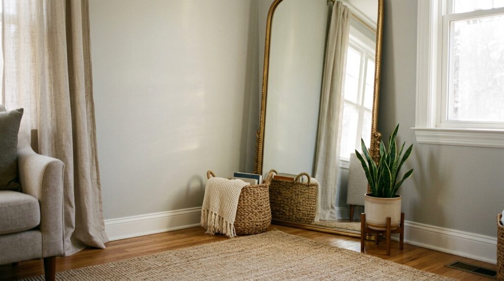 Floor Mirror Decor