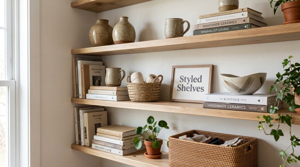Styled Shelves