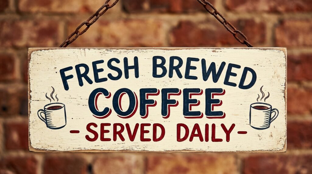 Vintage Kitchen Signs